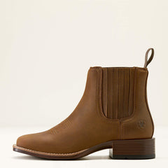Booker Chelsea Wide Square Toe Western Boot-Ariat