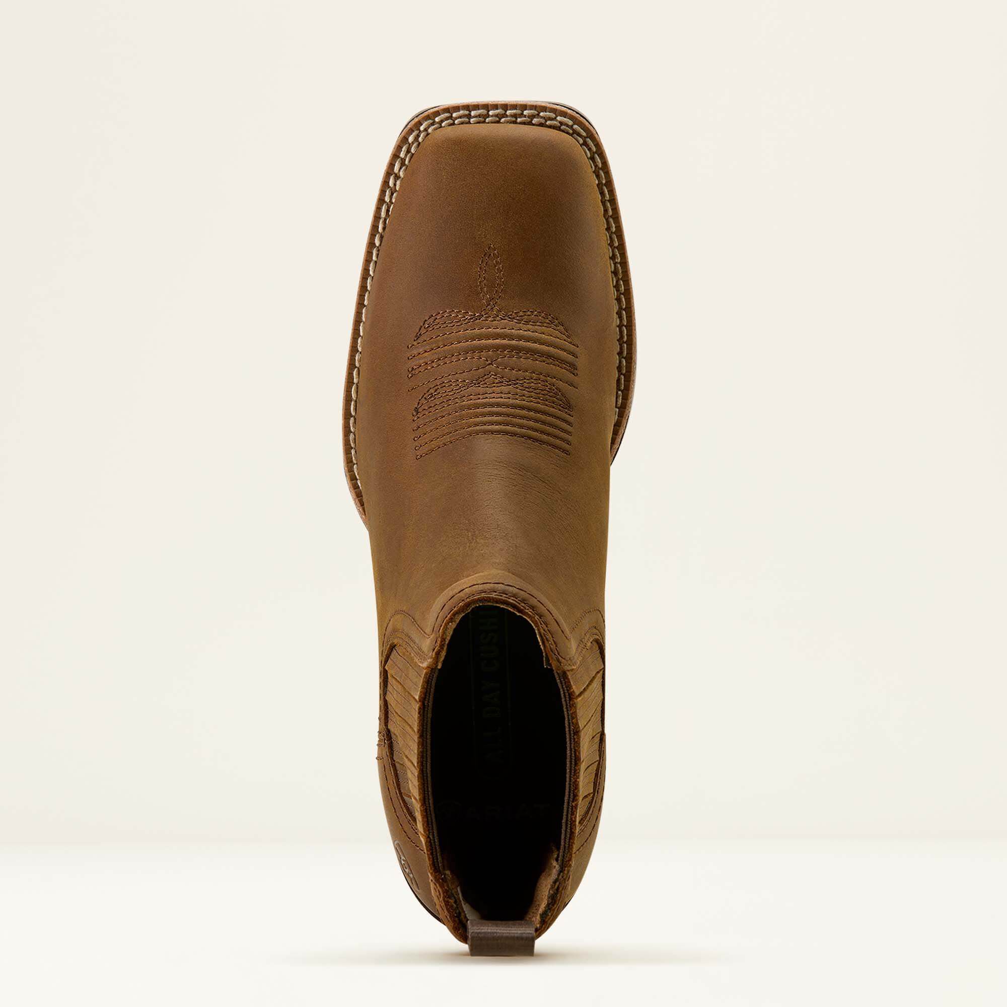 Booker Chelsea Wide Square Toe Western Boot-Ariat