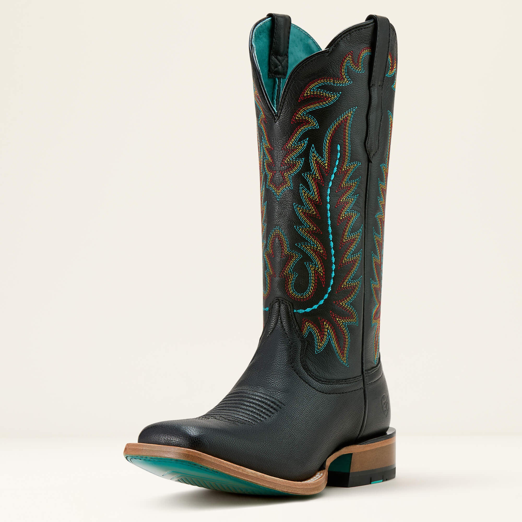 Frontier Tilly Wide Square Toe Western Boot-Ariat
