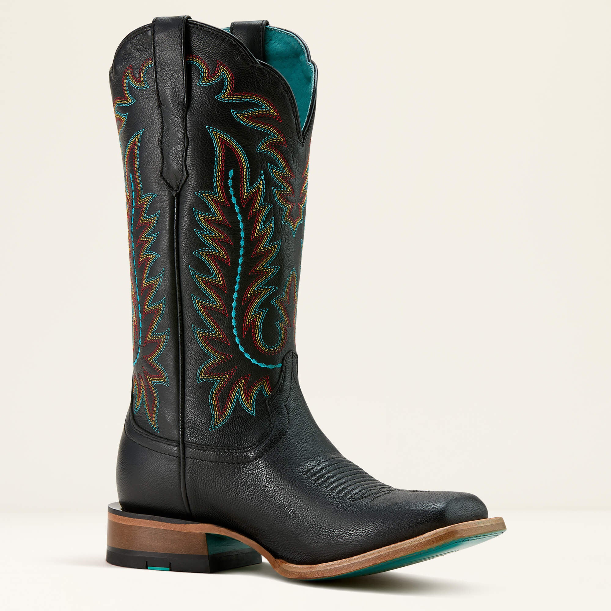 Frontier Tilly Wide Square Toe Western Boot-Ariat