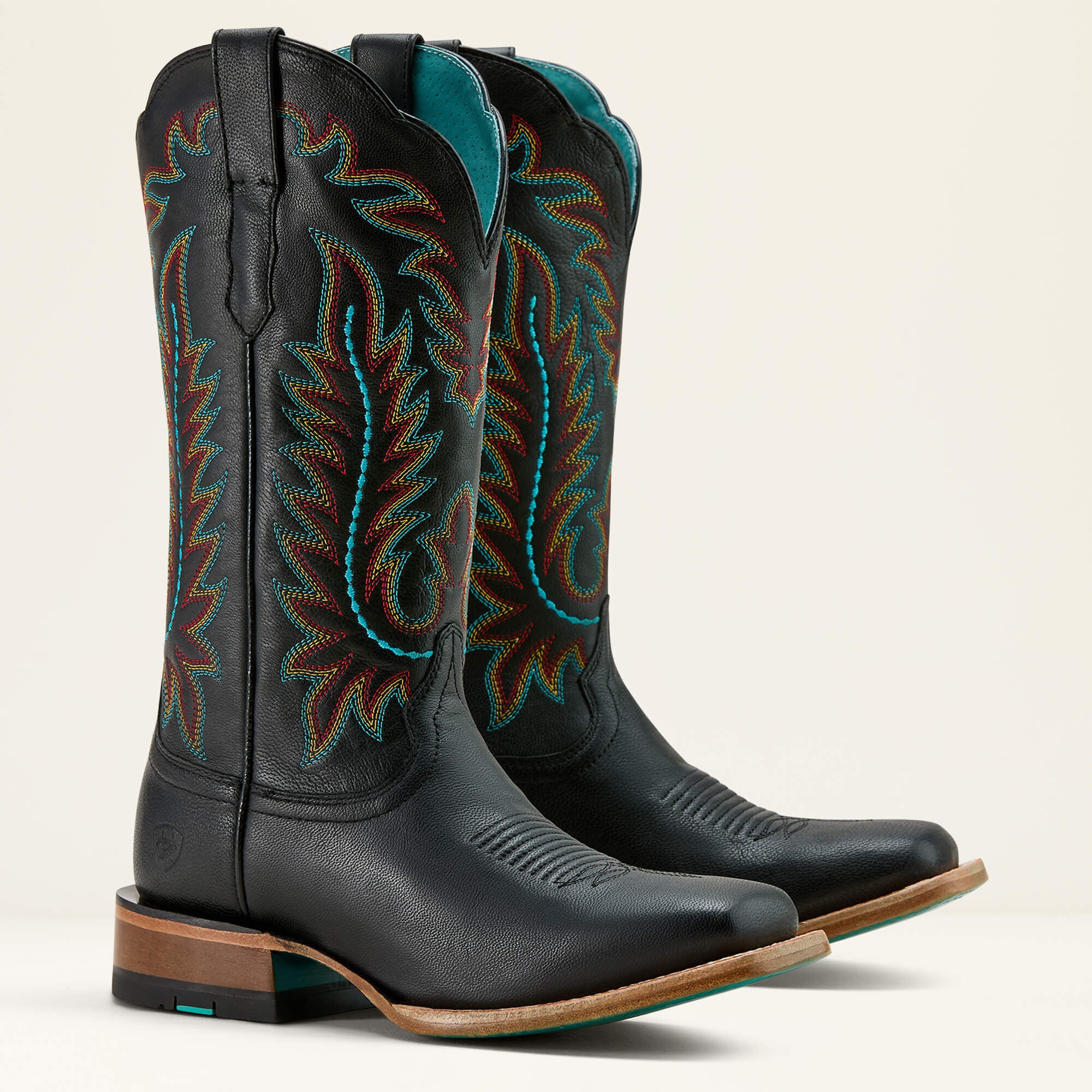Frontier Tilly Wide Square Toe Western Boot-Ariat