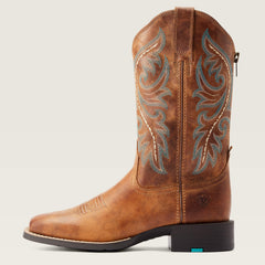 Round Up Back Zip Western Boot-Ariat