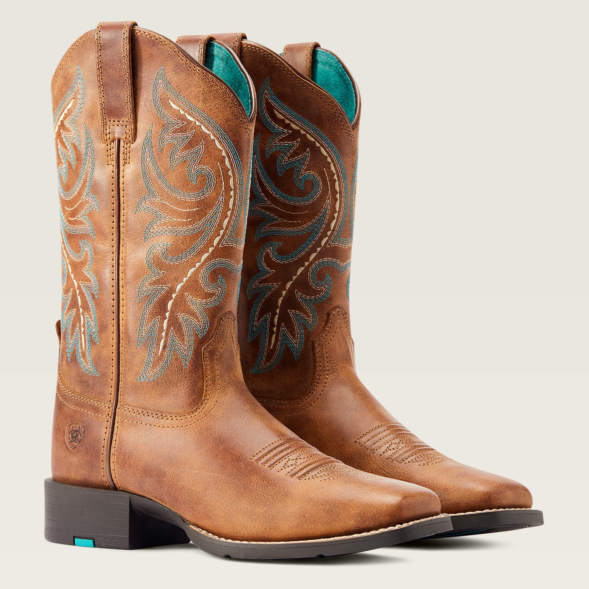 Round Up Back Zip Western Boot-Ariat
