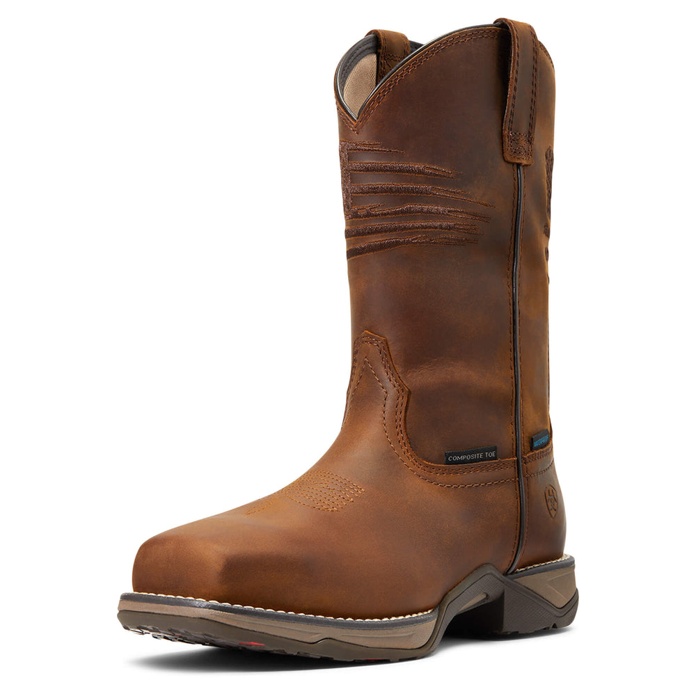 Anthem Patriot Waterproof Composite Toe Work Boot-Ariat