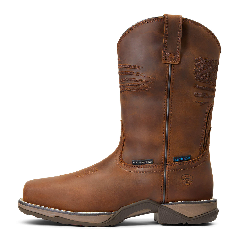 Anthem Patriot Waterproof Composite Toe Work Boot-Ariat