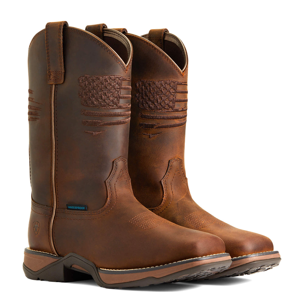 Anthem Patriot Waterproof Composite Toe Work Boot-Ariat