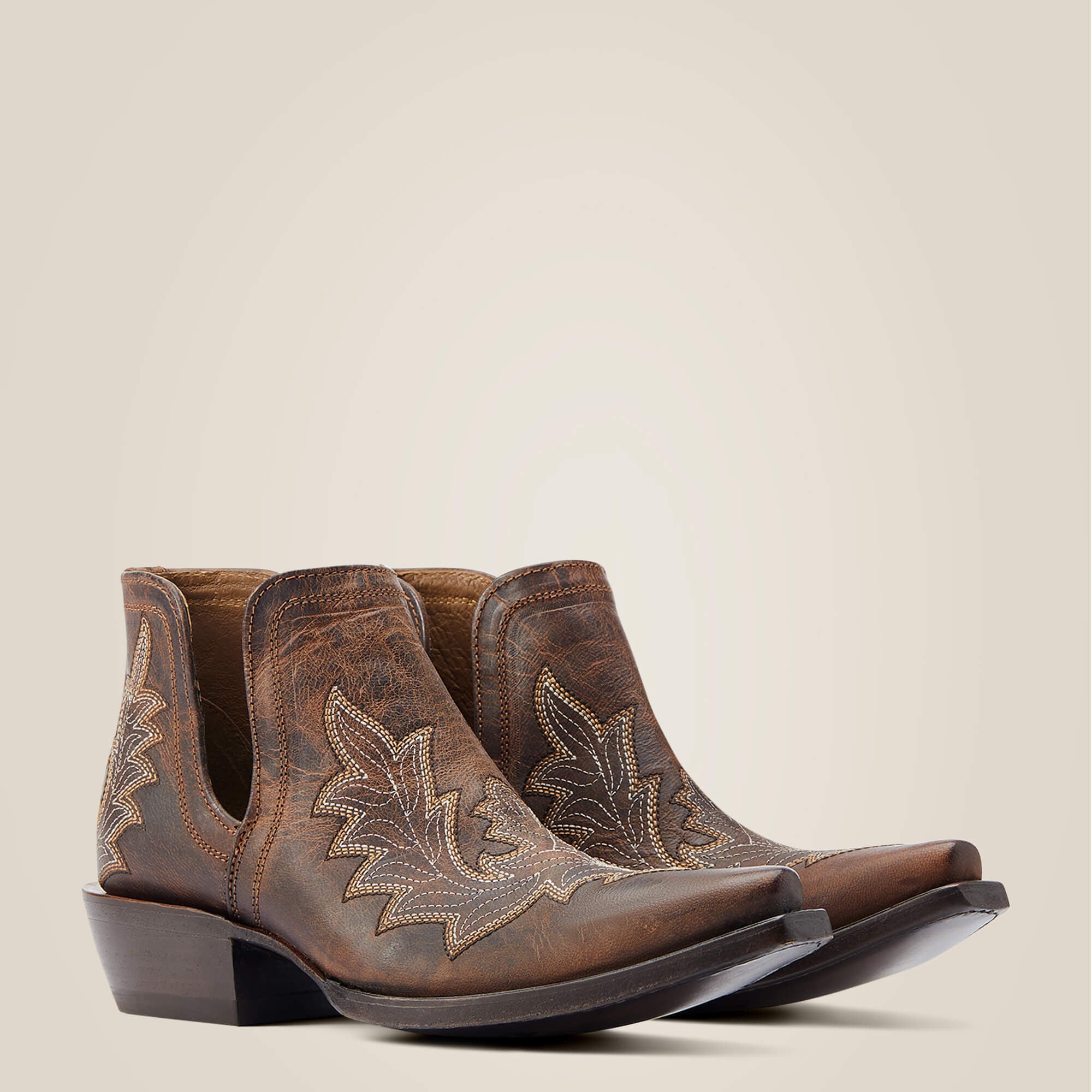 Dixon Low Heel Western Boot-Ariat