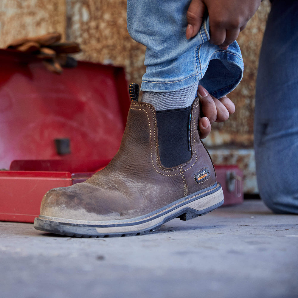 Riveter Chelsea CSA Waterproof Composite Toe Work Boot-Ariat
