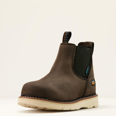 Rebar Wedge Chelsea Waterproof Work Boot-Ariat