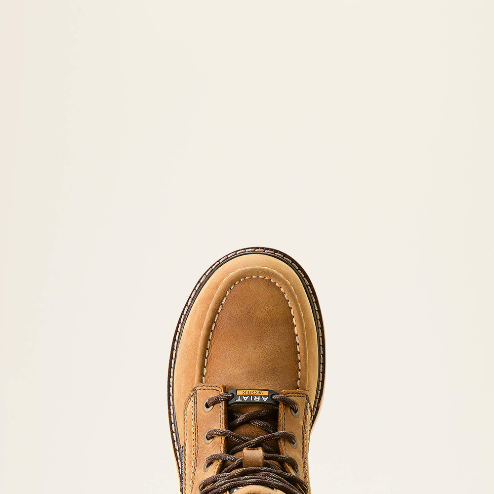 Rebar Wedge Moc Toe Waterproof Composite Toe Work Boot-Ariat