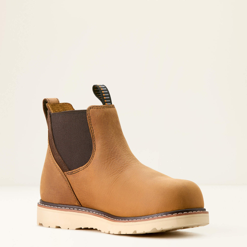 Rebar Wedge Chelsea Waterproof Composite Toe Work Boot-Ariat