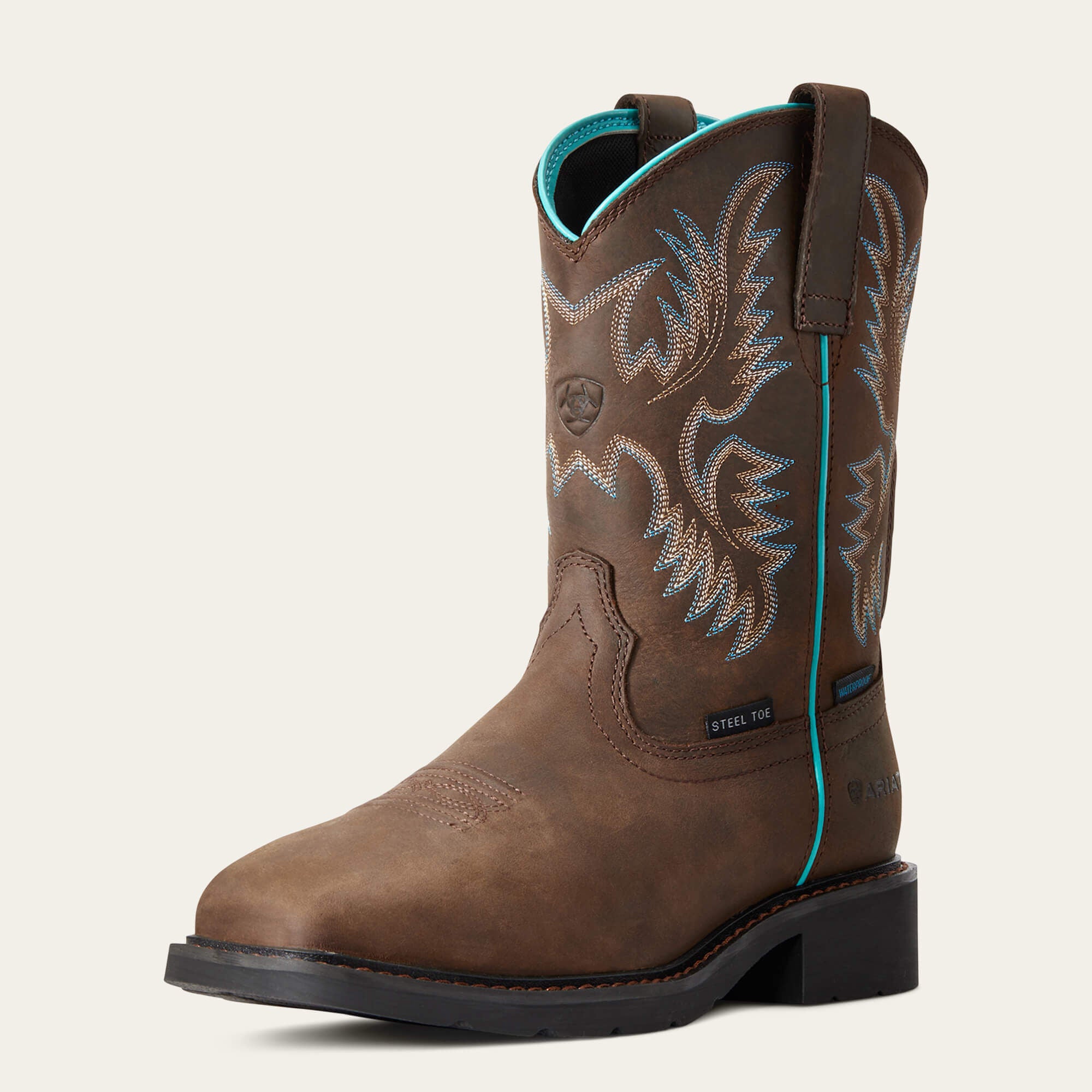 Krista Waterproof Steel Toe Work Boot-Ariat