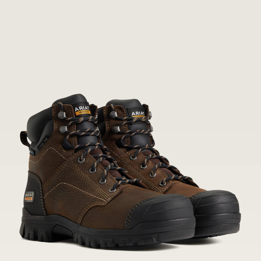 Treadfast 6" Waterproof Steel Toe Work Boot-Ariat