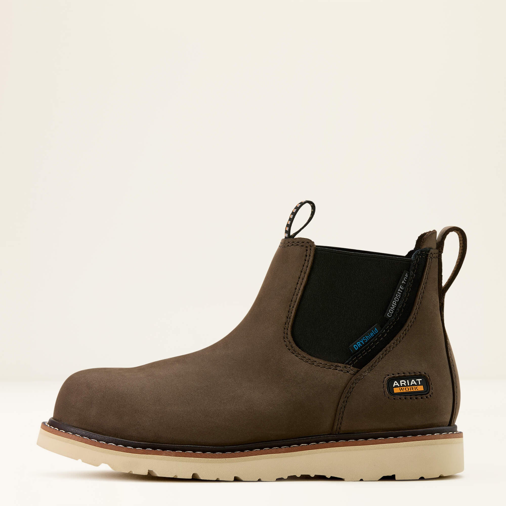 Rebar Wedge Chelsea Waterproof Composite Toe Work Boot-Ariat