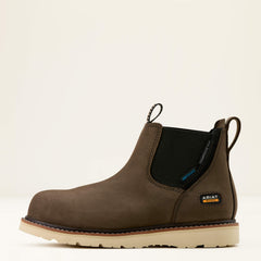 Rebar Wedge Chelsea Waterproof Composite Toe Work Boot-Ariat
