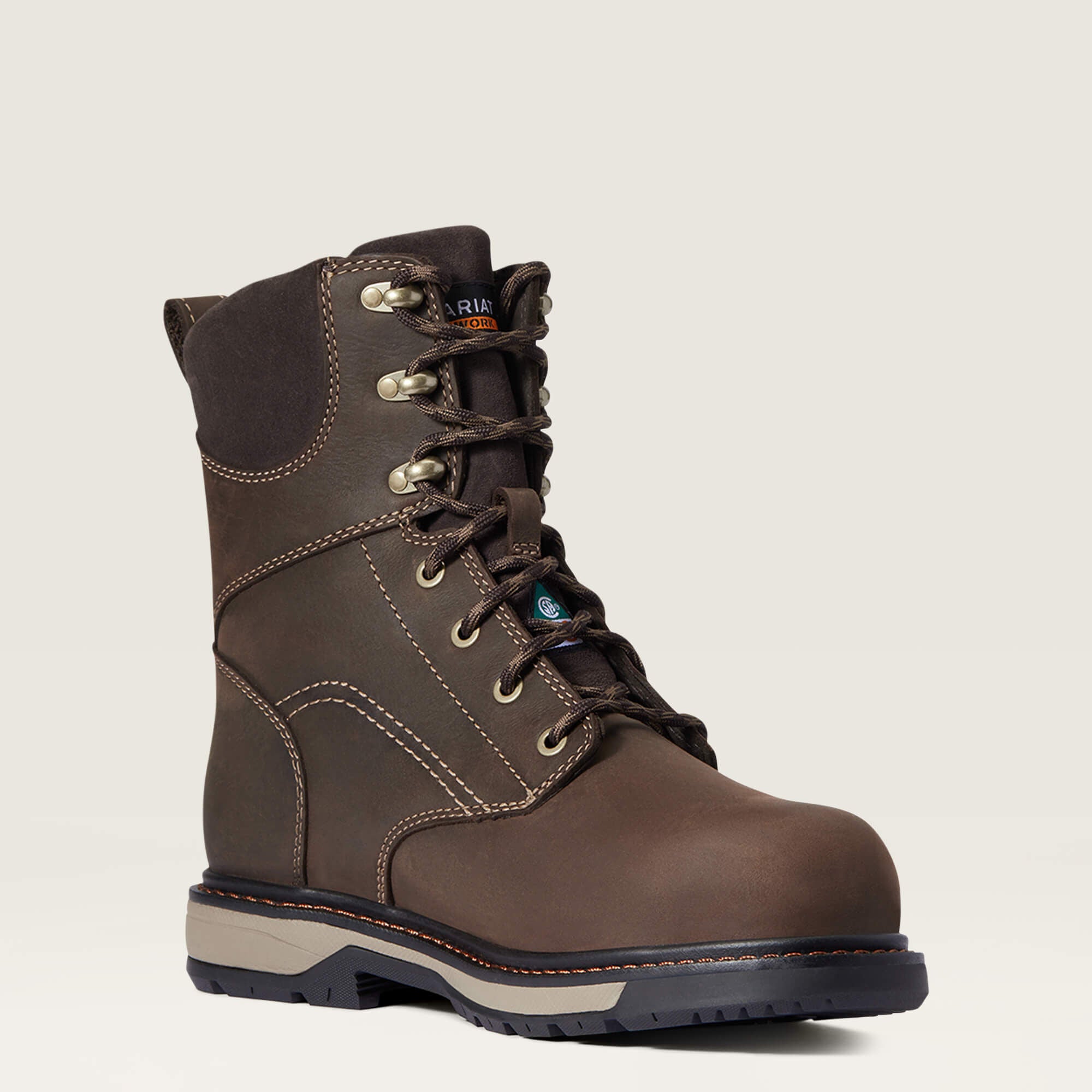 Riveter 8" CSA Glacier Grip Waterproof 400g Composite Toe Work Boot-Ariat