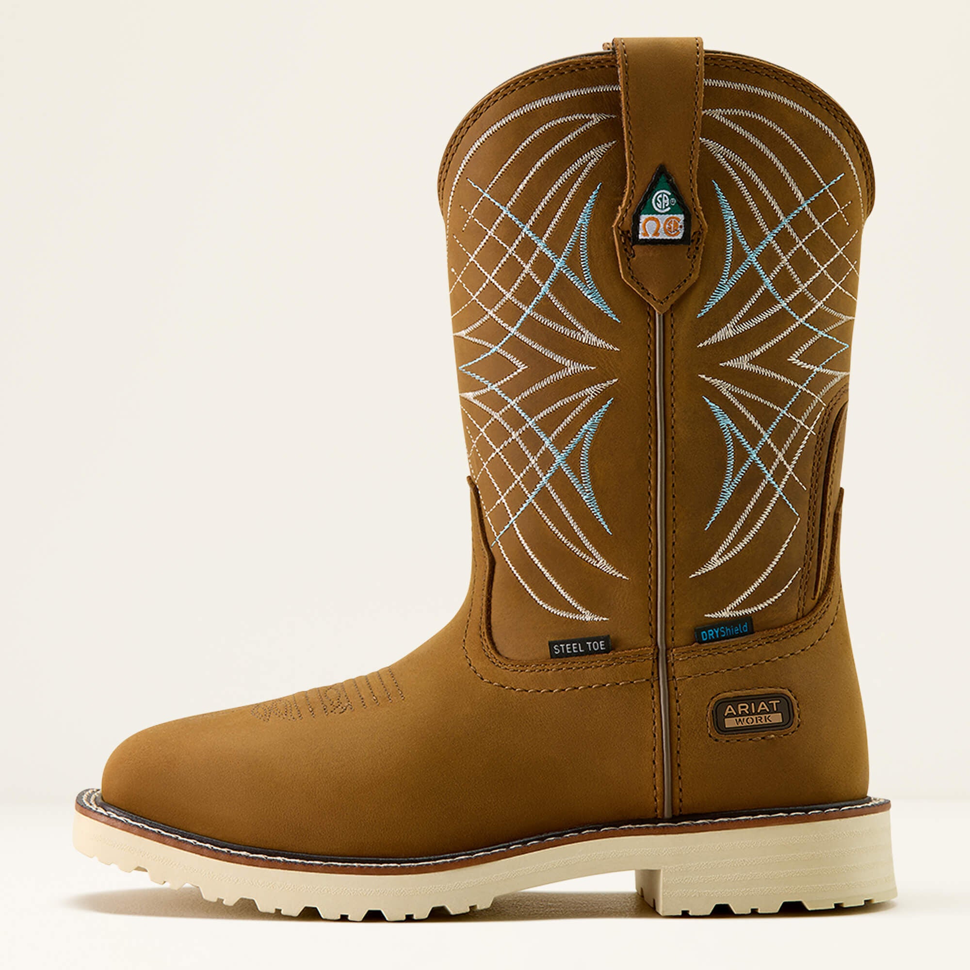 Activator CSA Waterproof Wide Square Toe Steel Toe Work Boot-Ariat
