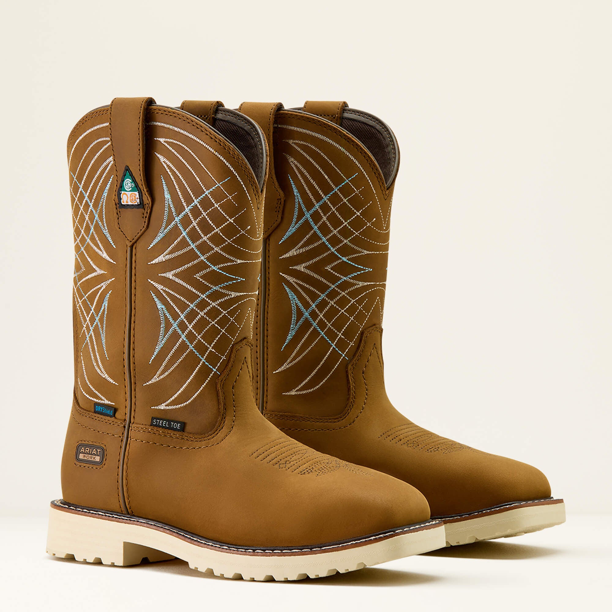 Activator CSA Waterproof Wide Square Toe Steel Toe Work Boot-Ariat