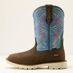 Activator Waterproof Wide Square Toe Work Boot-Ariat
