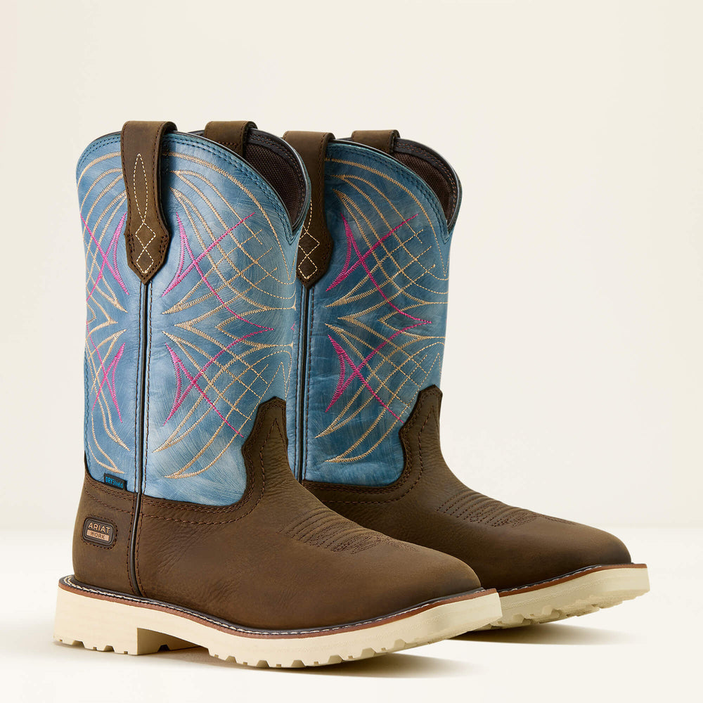 Activator Waterproof Wide Square Toe Work Boot-Ariat