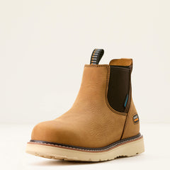 Rebar Wedge Chelsea Waterproof Work Boot-Ariat