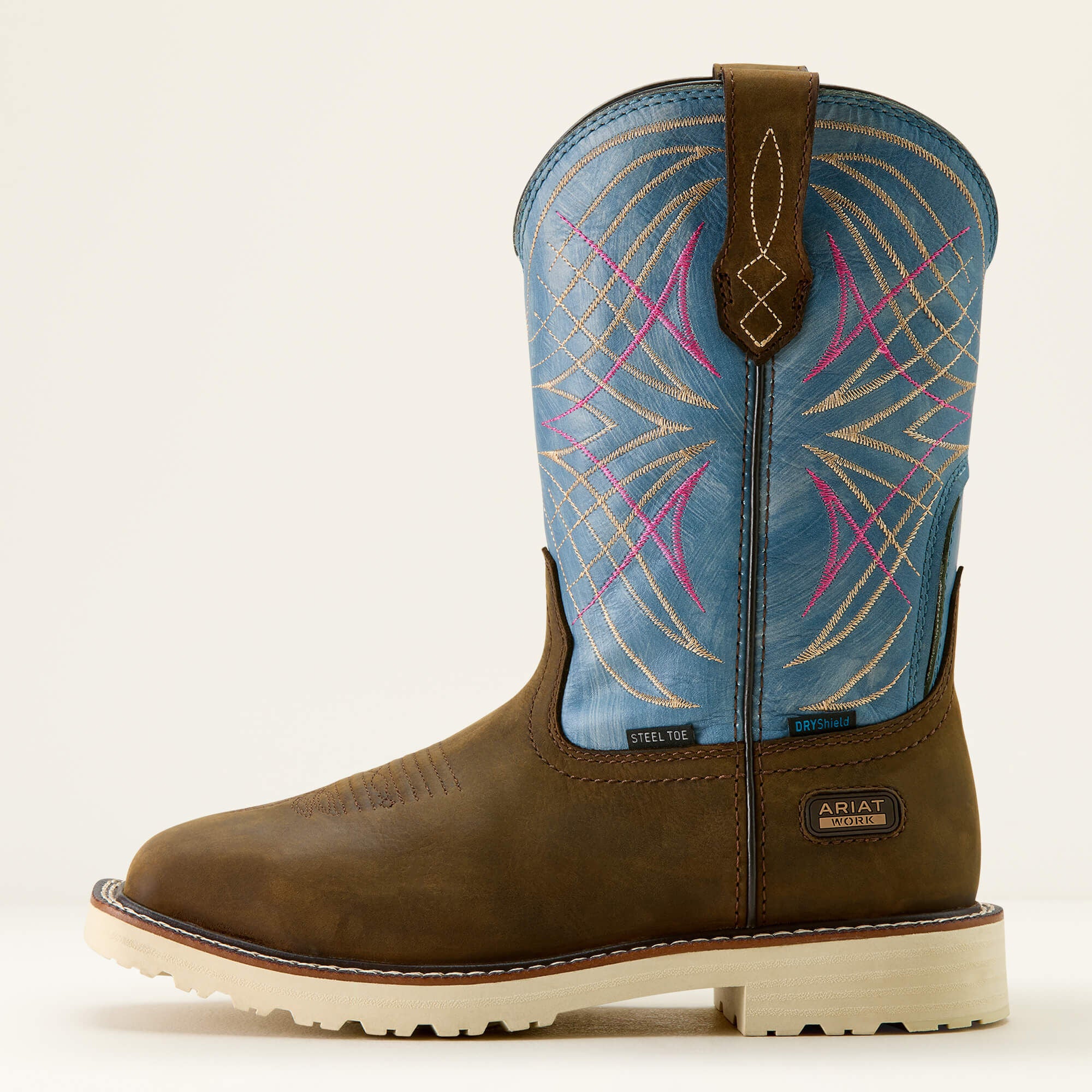 Activator Waterproof Wide Square Toe Steel Toe Work Boot-Ariat