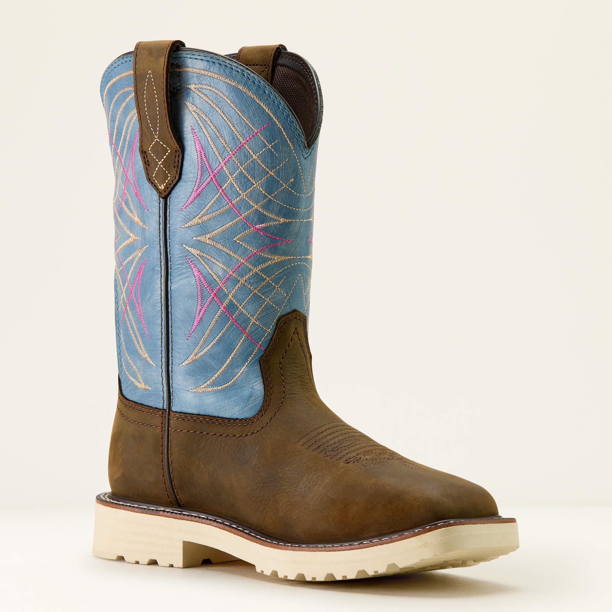 Activator Waterproof Wide Square Toe Steel Toe Work Boot-Ariat