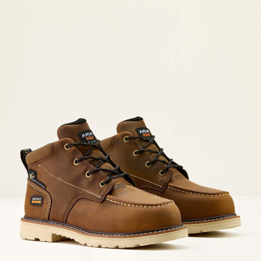 Rebar Lift Chukka MetGuard Composite Toe Work Boot-Ariat
