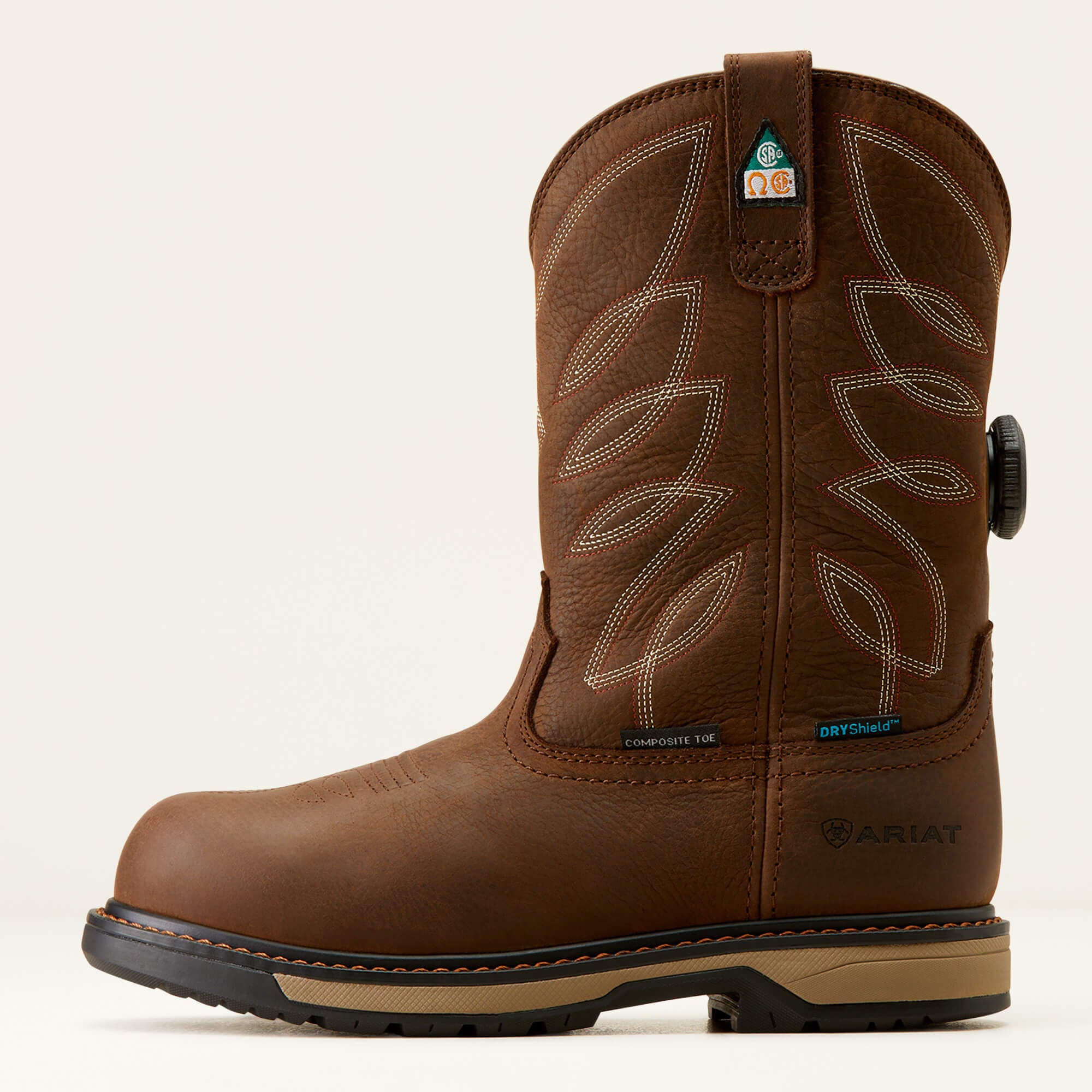 Riveter Pull-On BOA CSA Waterproof Composite Toe Work Boot-Ariat