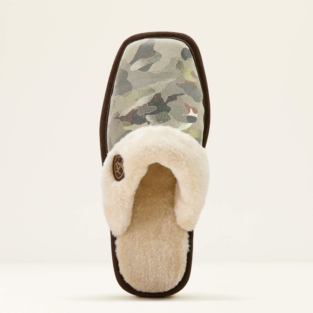 Jackie Square Toe Stack Slipper-Ariat