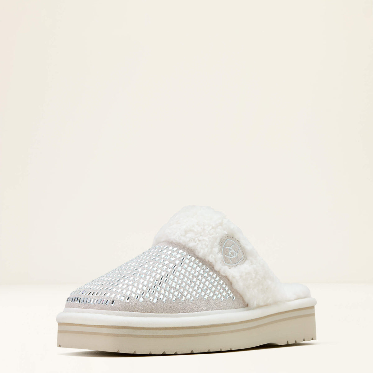 Jackie Square Toe Stack Slipper-Ariat