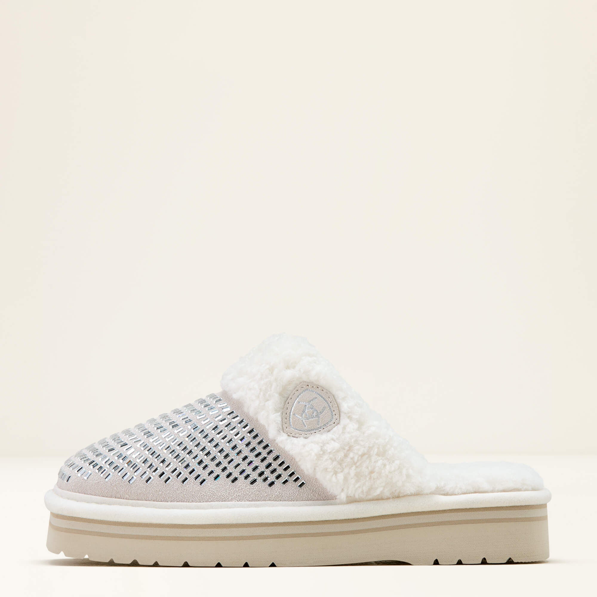 Jackie Square Toe Stack Slipper-Ariat