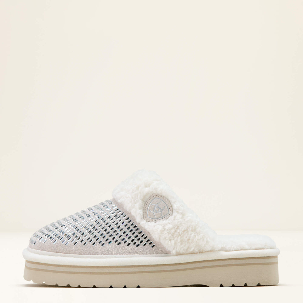 Jackie Square Toe Stack Slipper-Ariat
