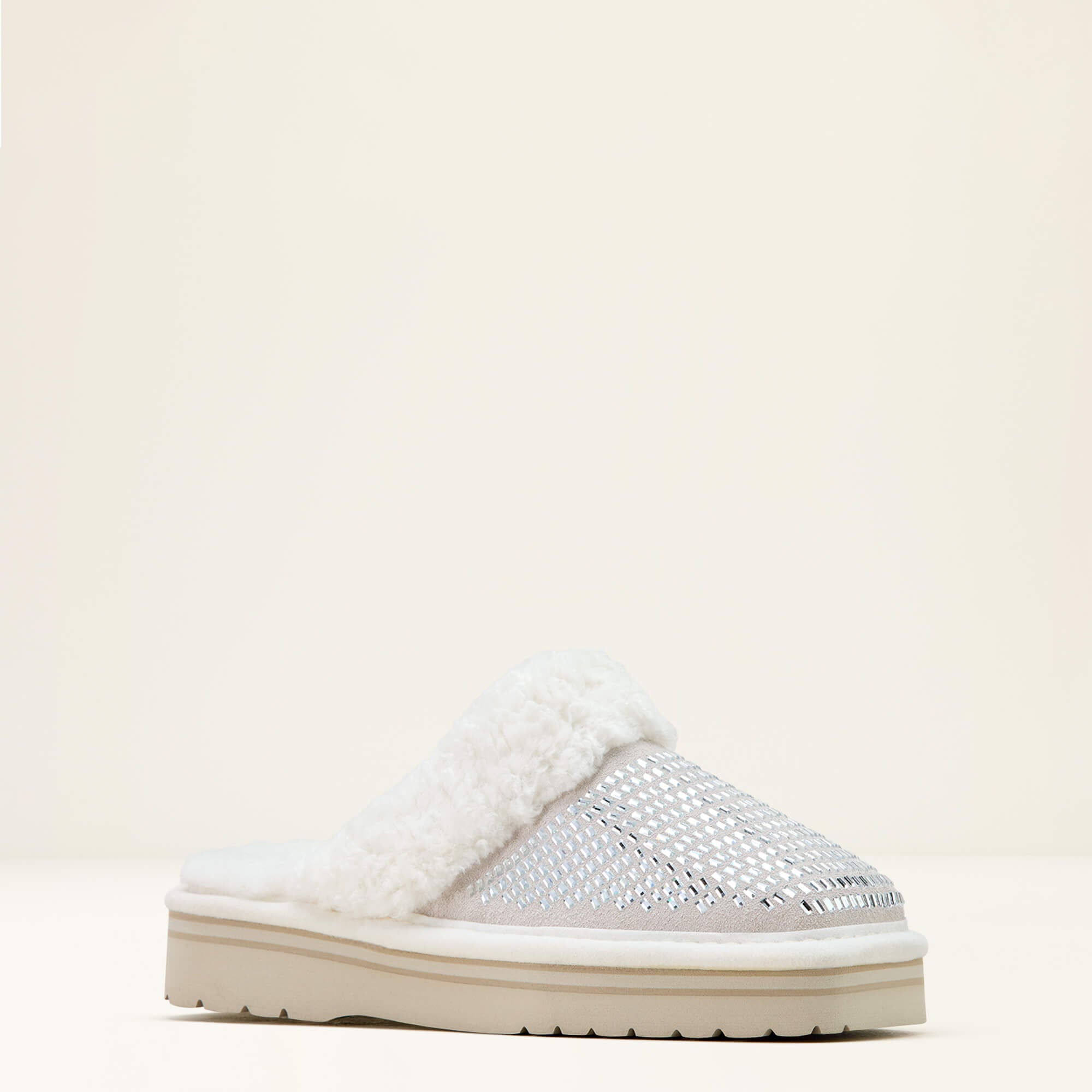 Jackie Square Toe Stack Slipper-Ariat