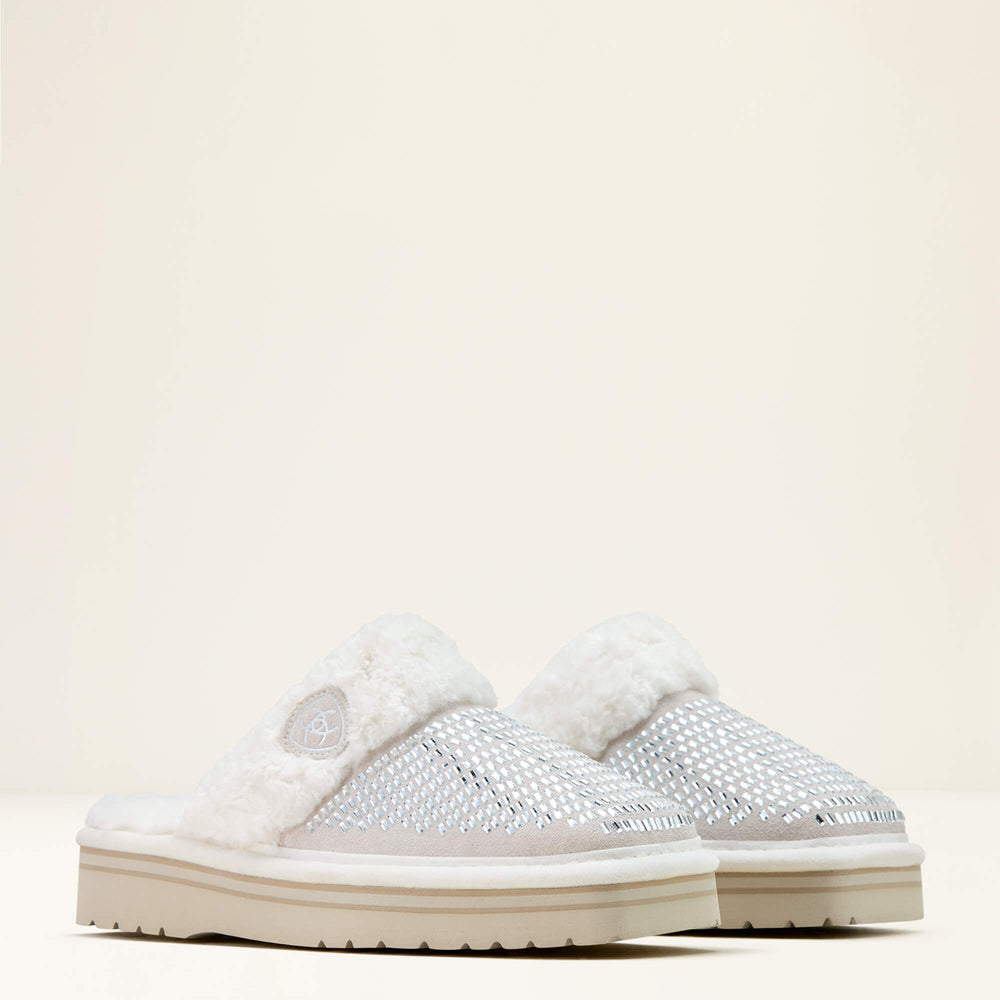 Jackie Square Toe Stack Slipper-Ariat