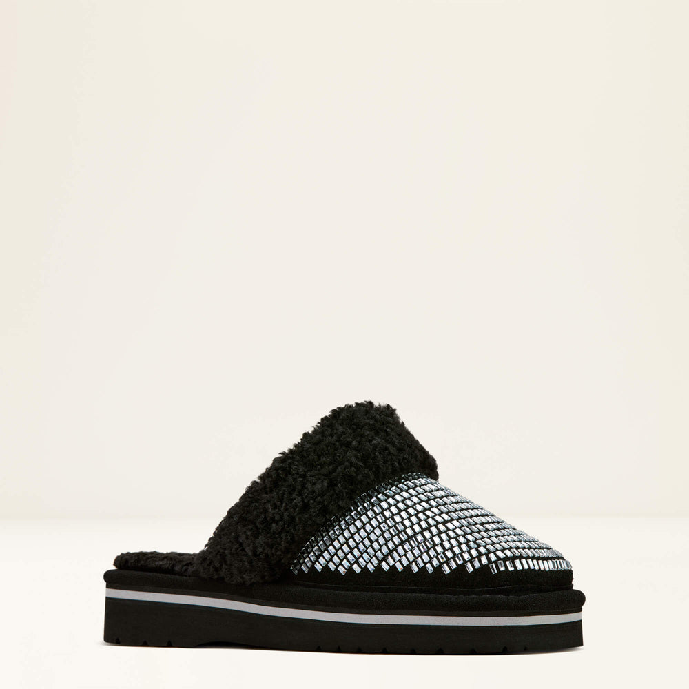 Jackie Square Toe Stack Slipper-Ariat