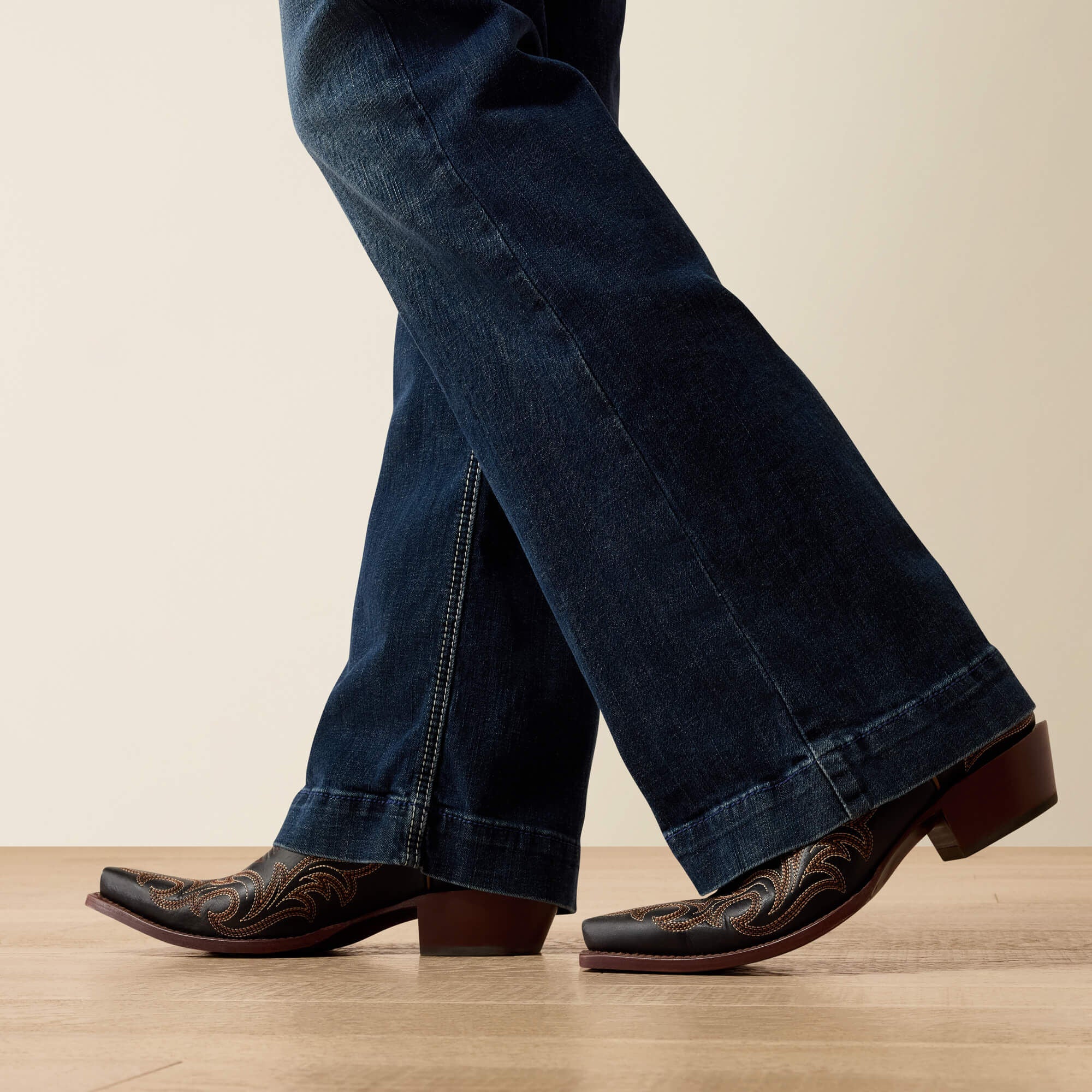Trouser Perfect Rise Aisha Wide Leg Jean-Ariat