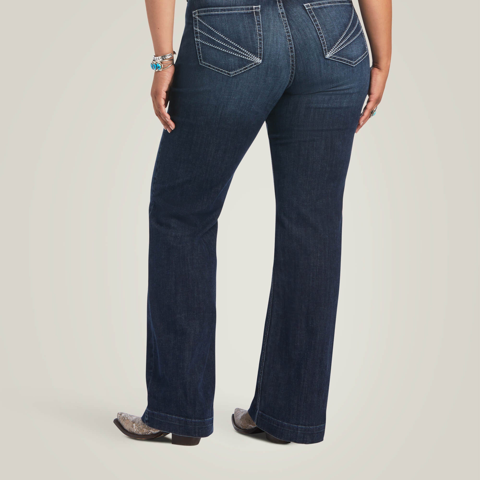 Trouser Perfect Rise Aisha Wide Leg Jean-Ariat
