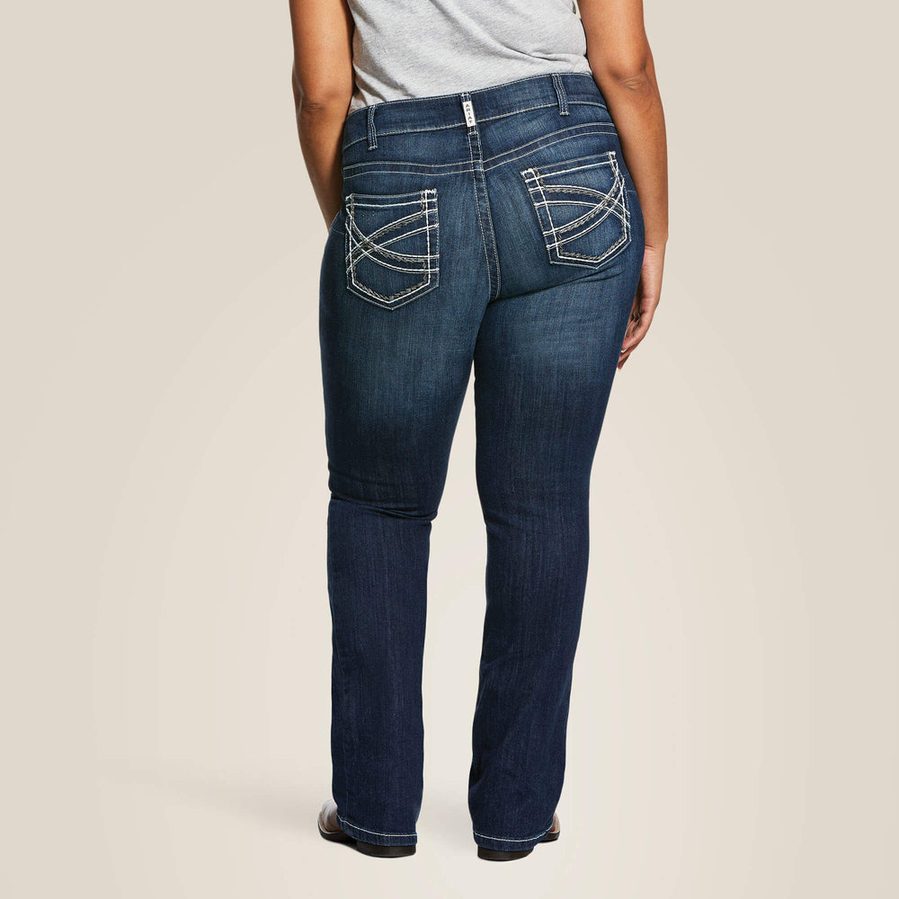 R.E.A.L. Mid Rise Stretch Entwined Boot Cut Jean-Ariat