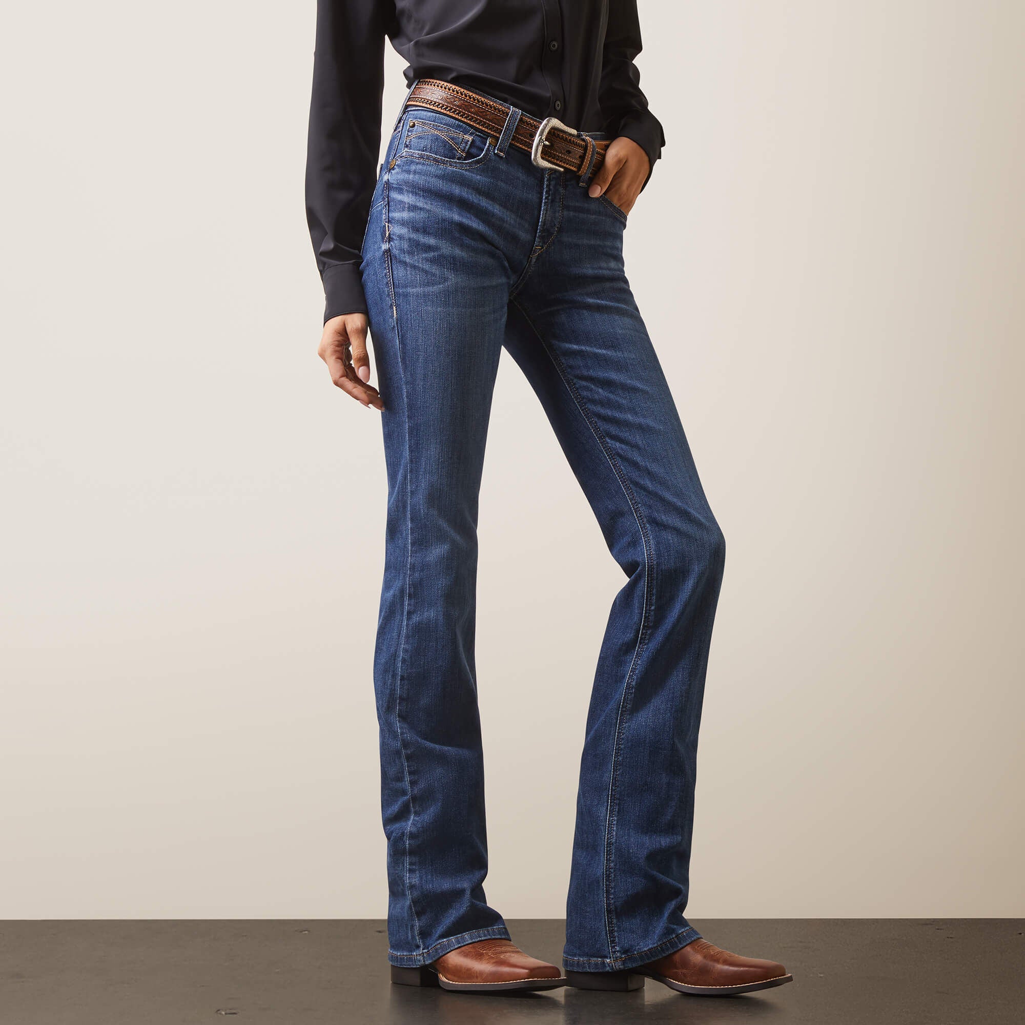 R.E.A.L. Perfect Rise Leila Boot Cut Jean-Ariat