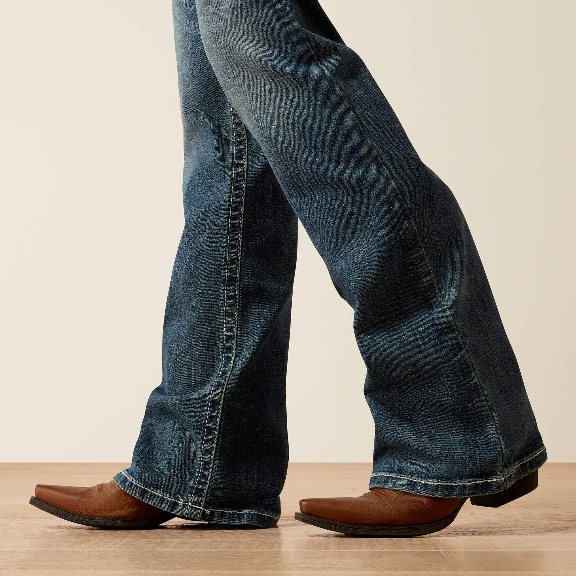 R.E.A.L. Mid Rise Stretch Whipstitch Boot Cut Jean-Ariat