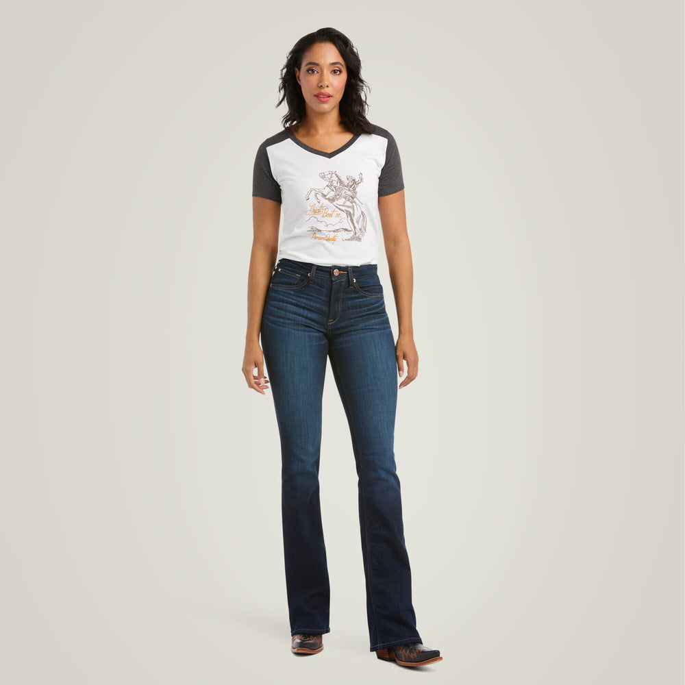 R.E.A.L. High Rise Ballary Boot Cut Jean-Ariat