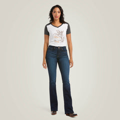R.E.A.L. High Rise Ballary Boot Cut Jean-Ariat