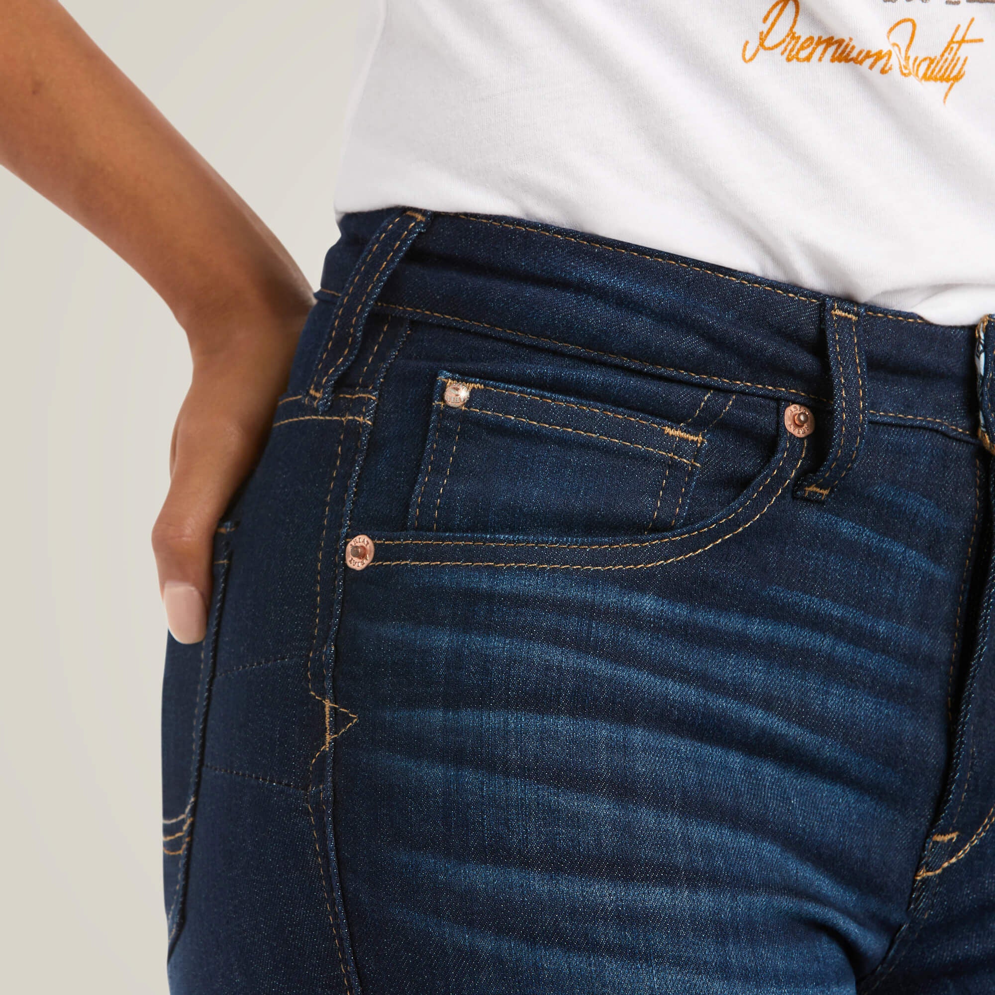 R.E.A.L. High Rise Ballary Boot Cut Jean-Ariat