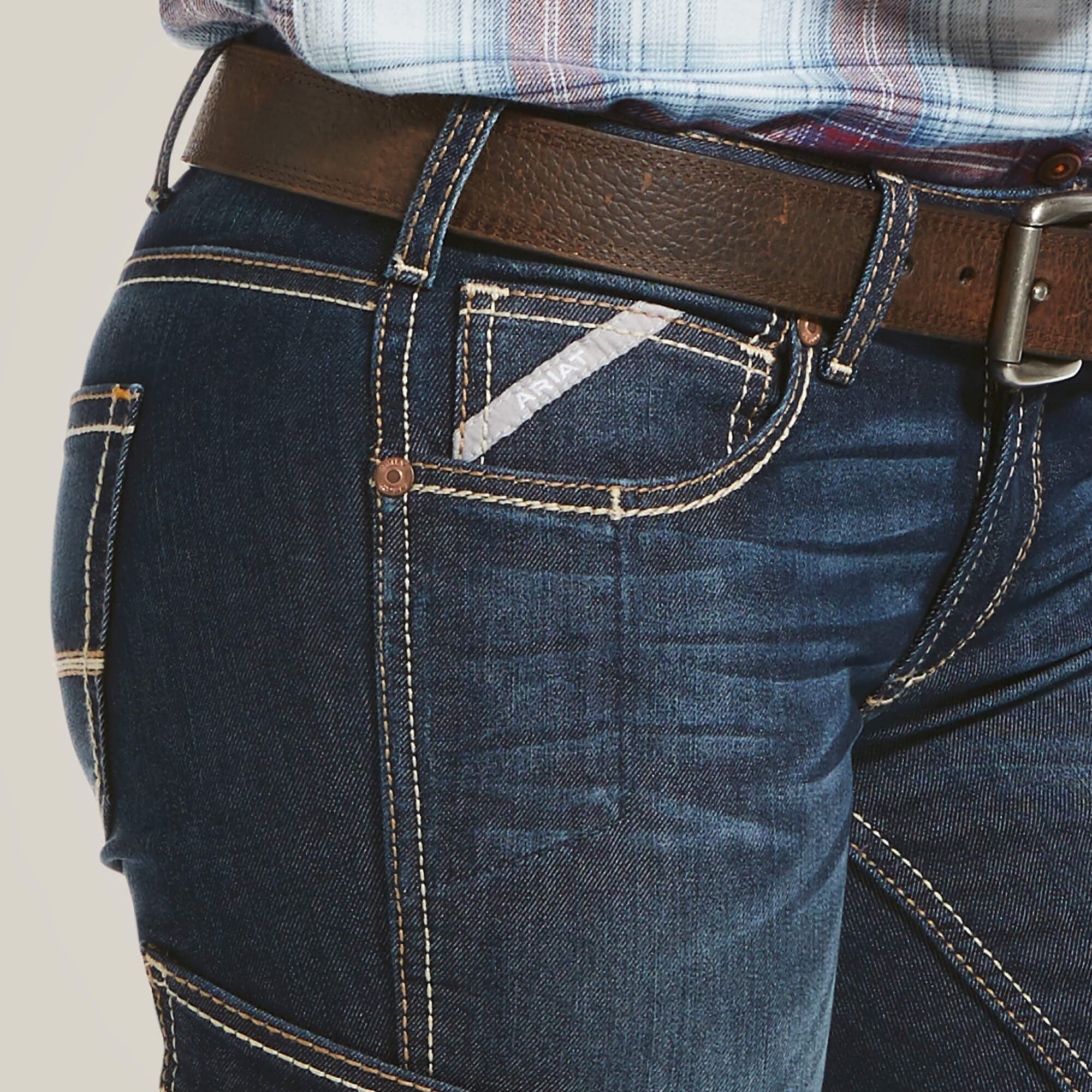 Rebar Mid Rise DuraStretch Riveter Boot Cut Jean-Ariat