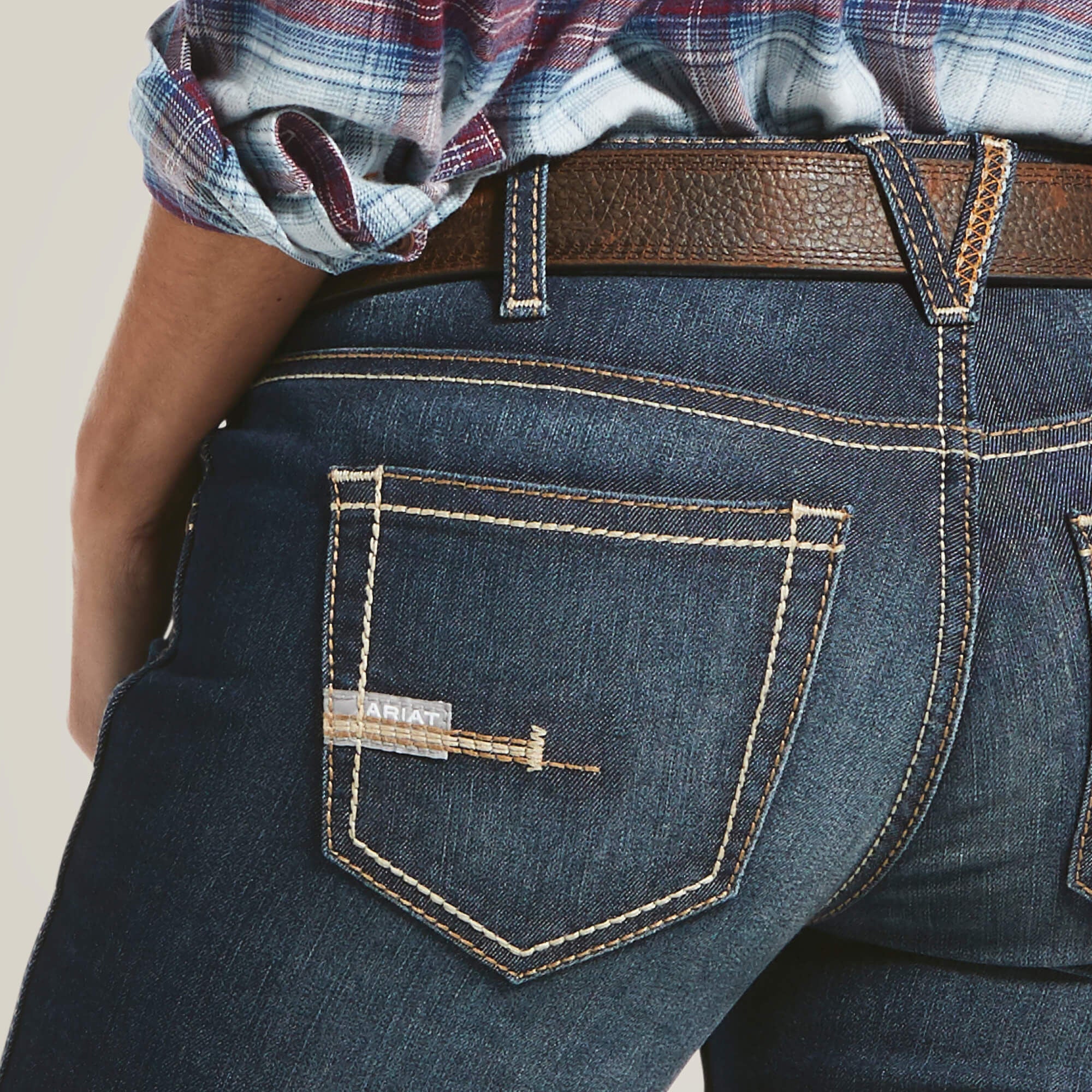 Rebar Mid Rise DuraStretch Riveter Boot Cut Jean-Ariat