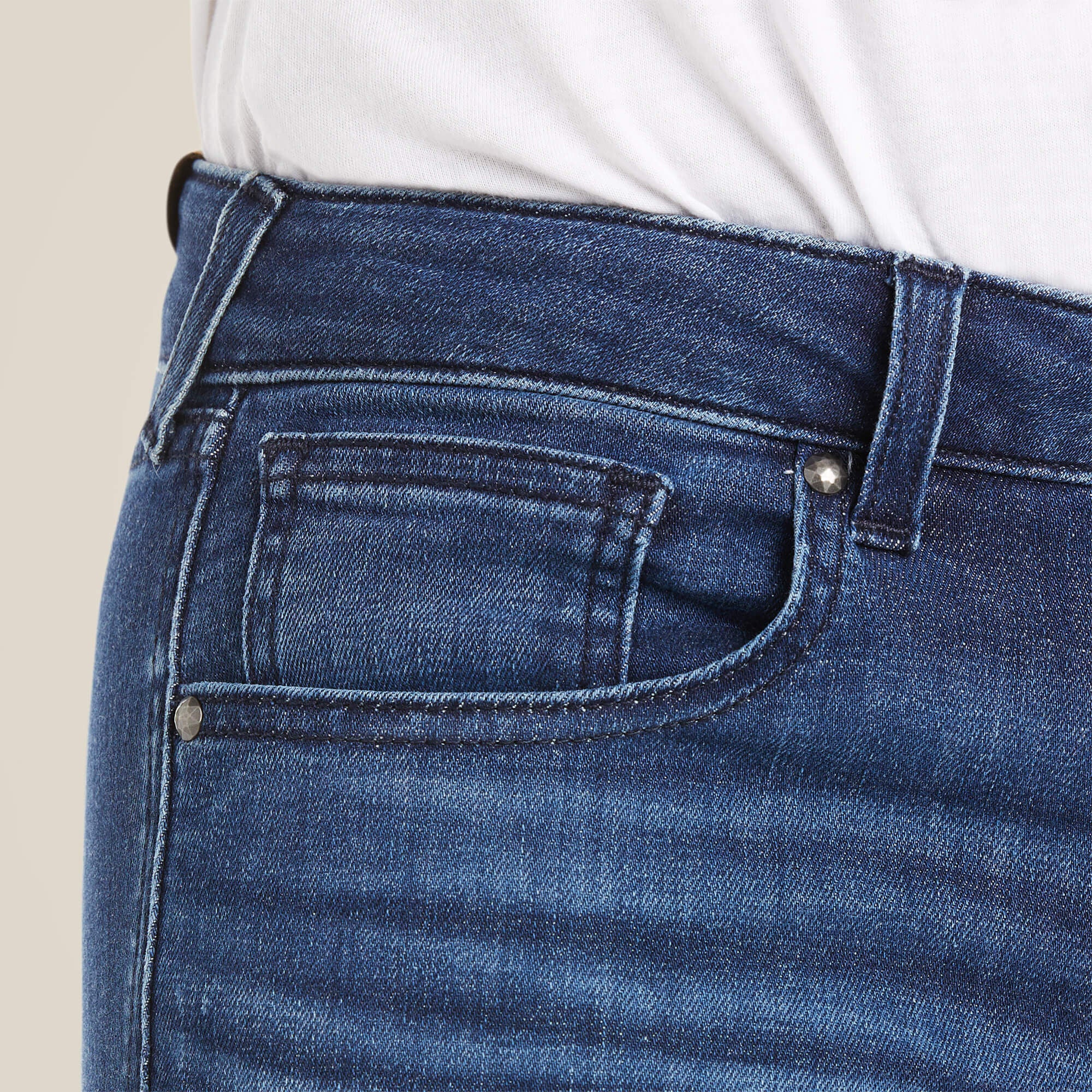 Trouser Mid Rise Stretch Kelsea Wide Leg Jean-Ariat