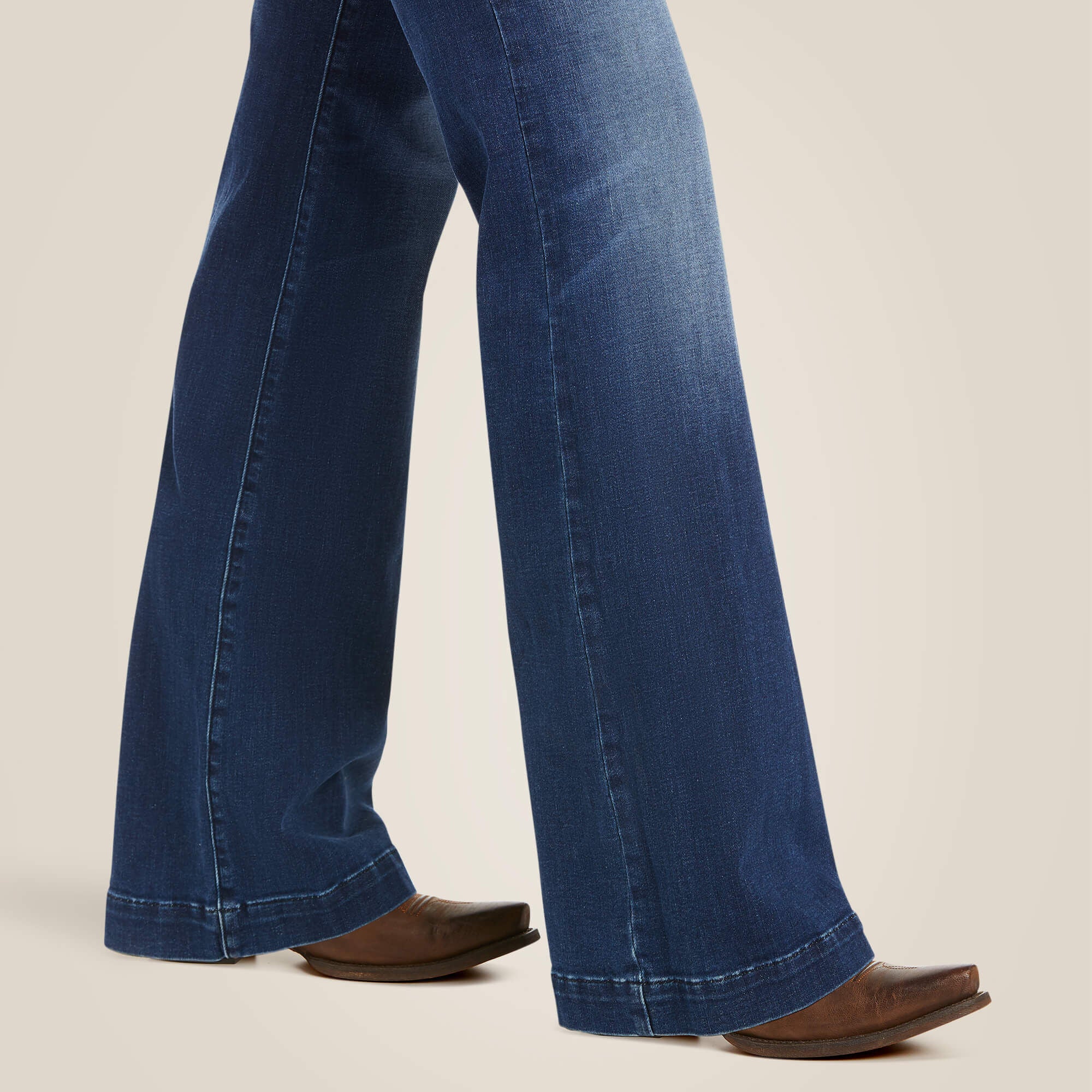 Trouser Mid Rise Stretch Kelsea Wide Leg Jean-Ariat