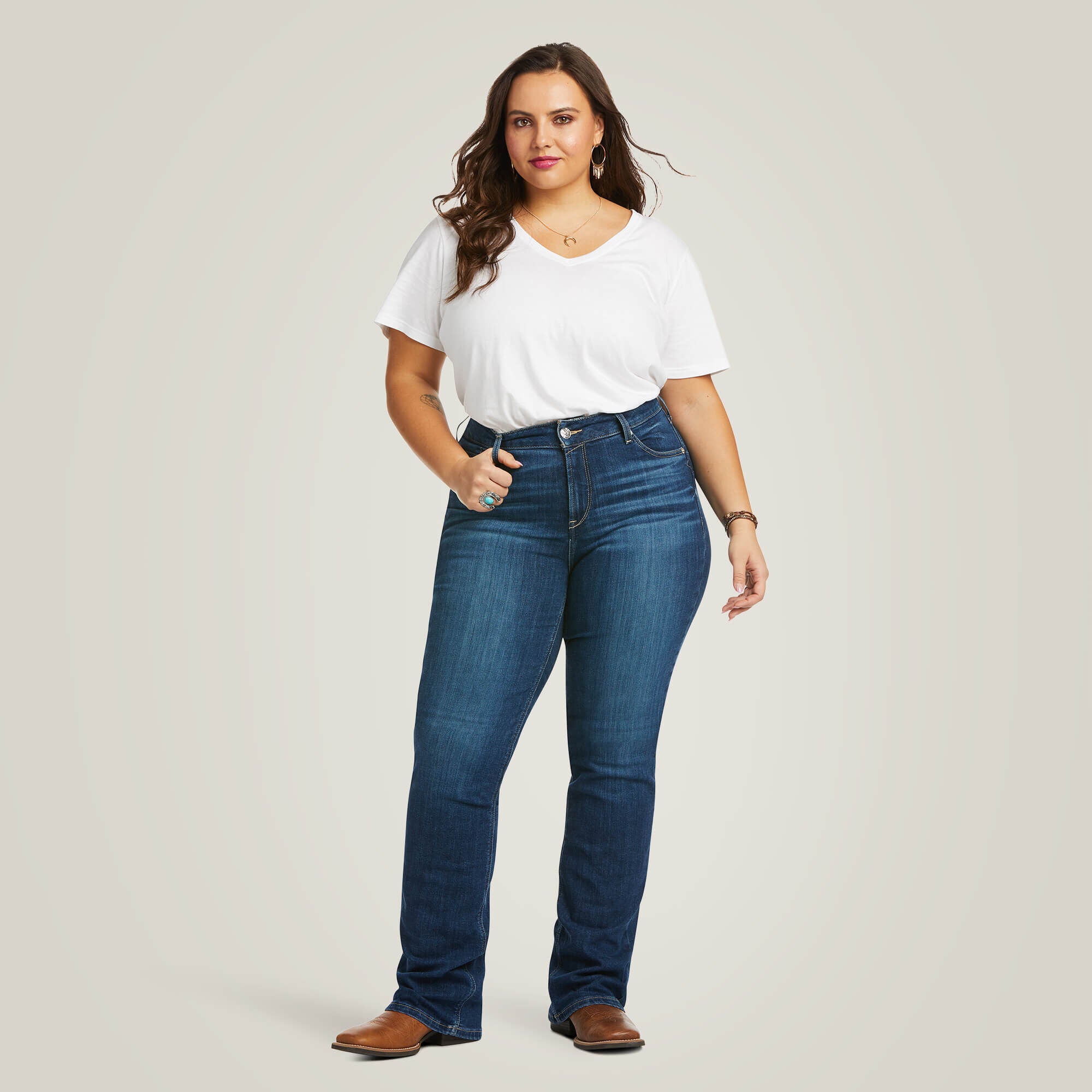 R.E.A.L. Perfect Rise Abby Straight Jean-Ariat