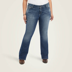 R.E.A.L. Mid Rise Raquel Boot Cut Jean-Ariat